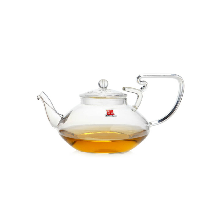Elegante Teekanne aus Glas mit Designgriff - 500ml