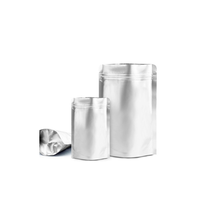 Aluminium-Teeverpackung mit Reißverschluss, Stand-up 100 Stück