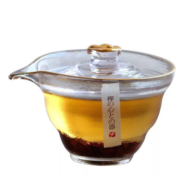 Ungewöhnlicher Teemacher - Praktischer Tee-Becher im Gaiwan Stil (150 ml)