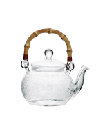 Teepot aus Glas mit Bambusgriff (550 ml)