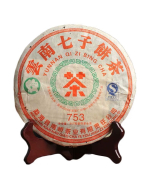 2007 Nan Qiao Raw Pu Erh Tee - 753 Rezept - Sheng Pu erh Tee Kuchen (357g)