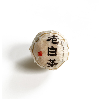 Bolas de té blanco Shou Mei envejecidas 2019