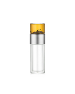 Botella Infusor de Té con Cristal de Doble Pared, con un Infusor/Contenedor 238 ml