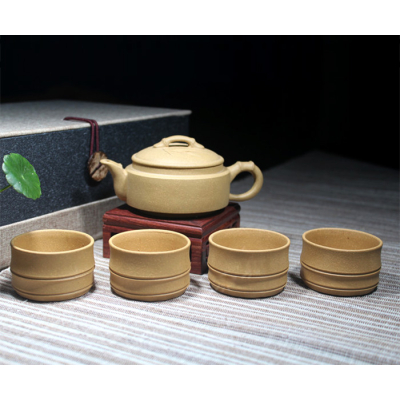 Set de théière en argile chinoise – Set de théière en argile Duan Ni