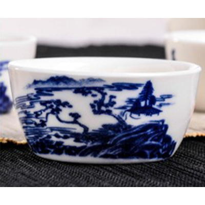 Ensemble de thé chinois traditionnel - ensemble de thé en porcelaine