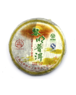 Tè Pu Erh Etichetta di Ba Jiao Ting Pavone - Anno 2007 - Fabbrica di Li Ming Sheng Puer Tè (357g)