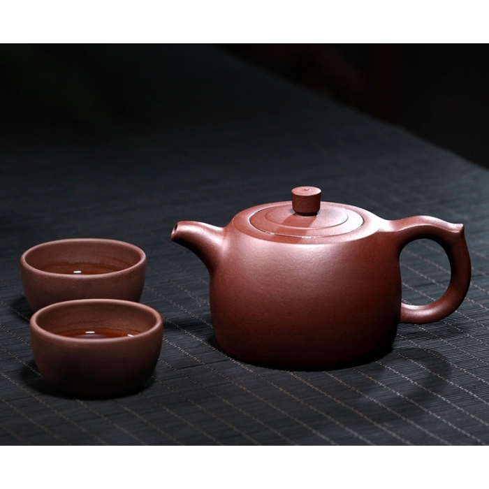 Di Cao Qing Clay Yixing Teapot - Jing Lan Hu by Wu Hong Cai | Teasenz
