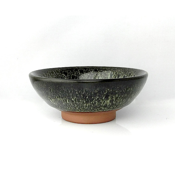 Black Glazed Tea Cup NO. 6 ‘Dark Magic’ - Tenmoku Pottery (60ml / 2oz)