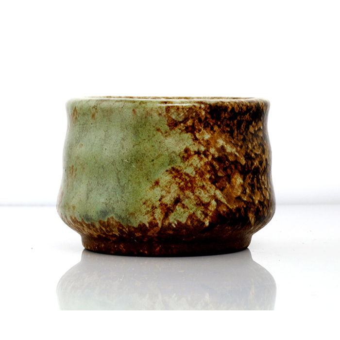 Ceramic Tea Cup NO.1 ‘Emerald Earth’ (90 ml / 3 oz)