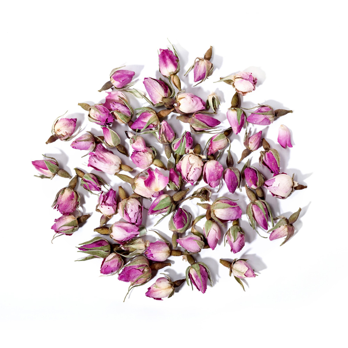 Rose Bud Tea - Pink Dried Rose Buds Flower Tea Benefits