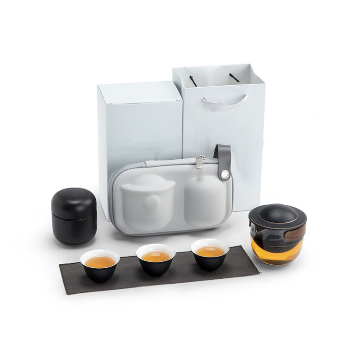 rotation tea maker black