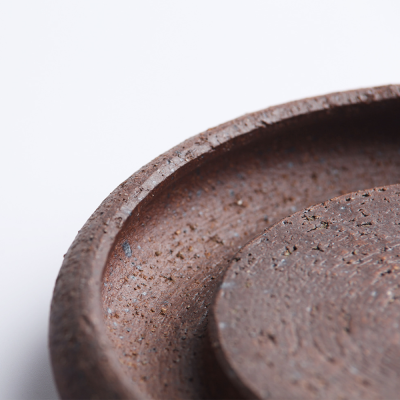 Ceramic Tea Boat ‘Sapiens’ - Gaiwan / Teapot Stand