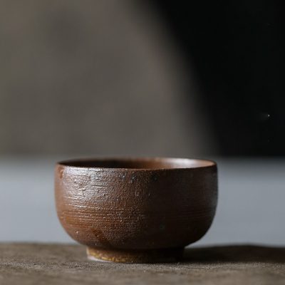 Ceramic Clay Tea Cup 'Sapiens' 80ml
