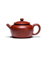 Da Hong Pao Clay Teapot - Small Yixing Teapot 140 ml (4.7 oz)