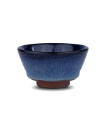 Chinese Chawan Bowl NO. 10 ‘Blue Vision’ - Ceramic Tea Bowl (50ml / 1.7oz)