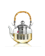 Glass Teapot with Bamboo Handle (600 ml / 20.3 oz)