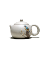 Yixing Teapot White Jade Duan Ni Clay Yaowen Xu 250ml
