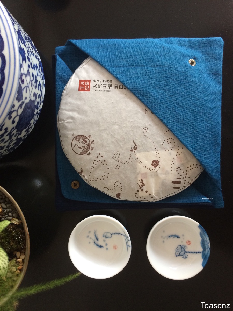 teasenz linen tea cake gift bag case