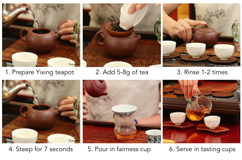 how to make liu bao tea