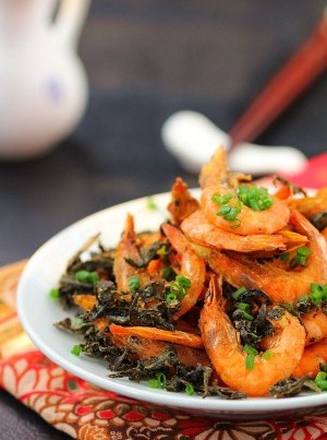 cooking with tea shrimp wuyishan