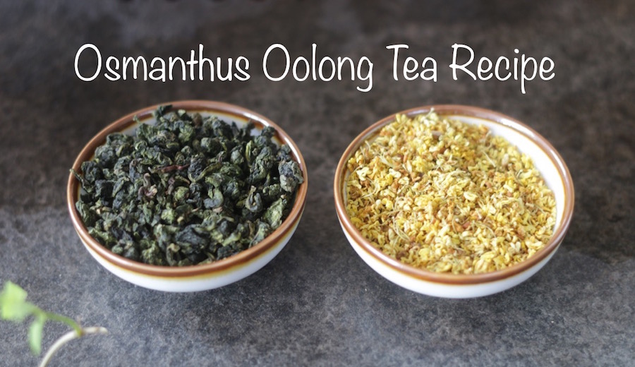 osmanthus oolong thee recept