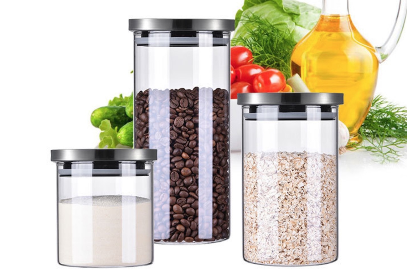 Airtight Glass Jars Wholesale - Bulk Glass Jars with Lids