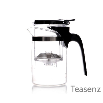 Moderne Glazen Theepot met Zeef – Klein (380 ml)