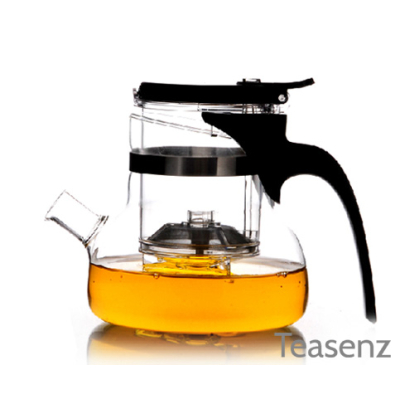 Design Glazen Theepot met Theefilter – Medium (600 ml)