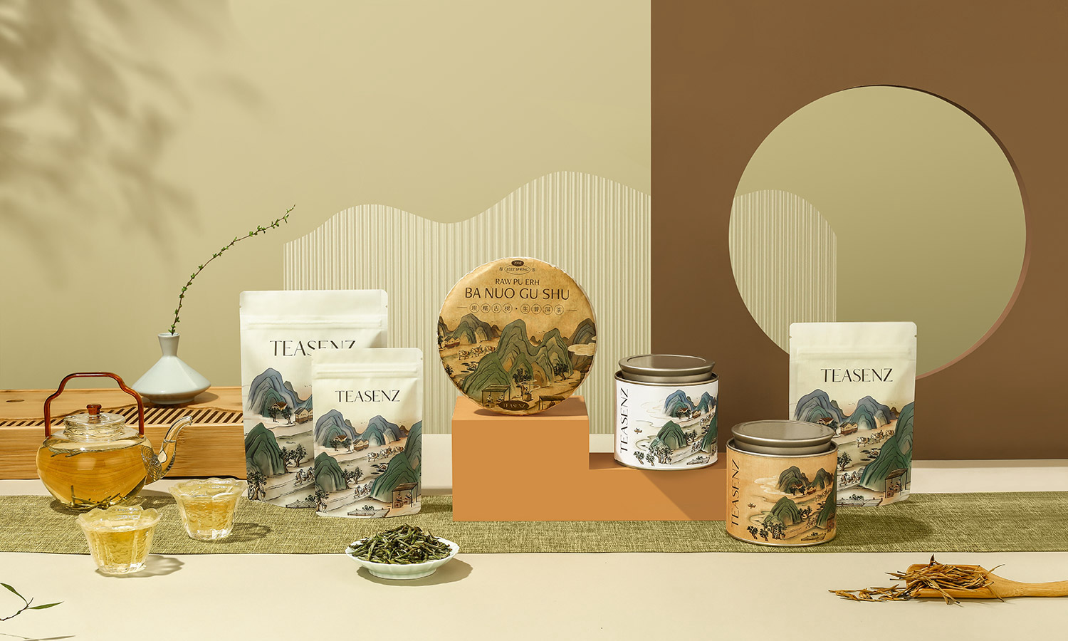 teasenz chinese tea packaging